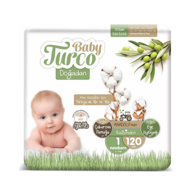 Doğadan 1 Numara Newborn 120 Adet