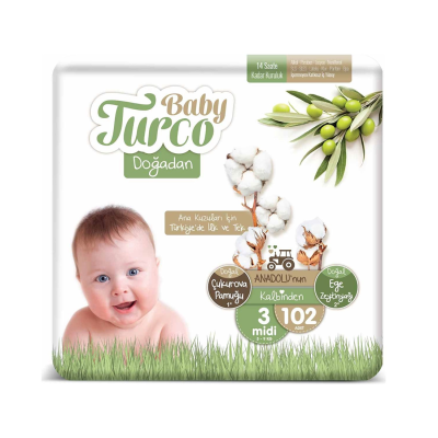 Doğadan 3 Numara Midi 102 Adet