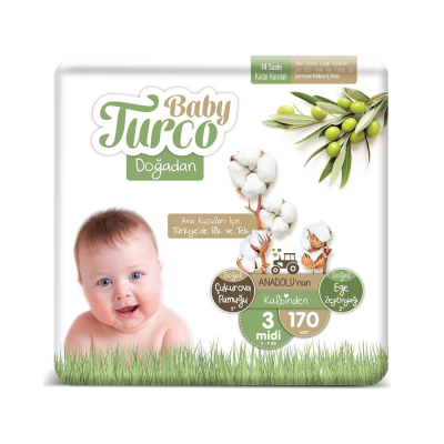 Doğadan 3 Numara Midi 170 Adet