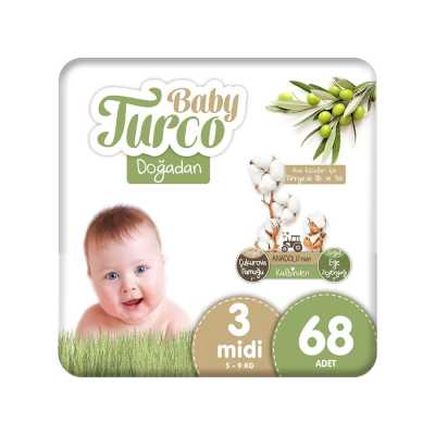 Doğadan 3 Numara Midi 68 Adet