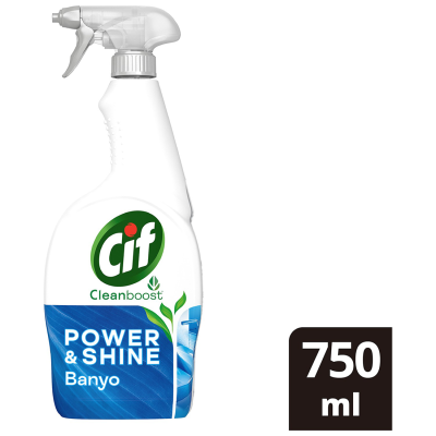 Power Shine Cleanboost Sprey Temizleyici Banyo 750 ML & Mutfak 750 ML