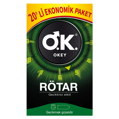 Rötar Prezervatif 20'li