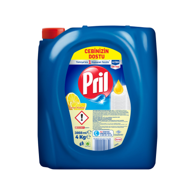 Sıvı Bulaşık Deterjanı 4kg Limon
