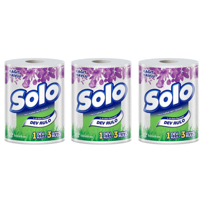 Kağıt Havlu Dev Rulo 3'lü