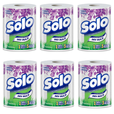 Kağıt Havlu Dev Rulo 6'lı